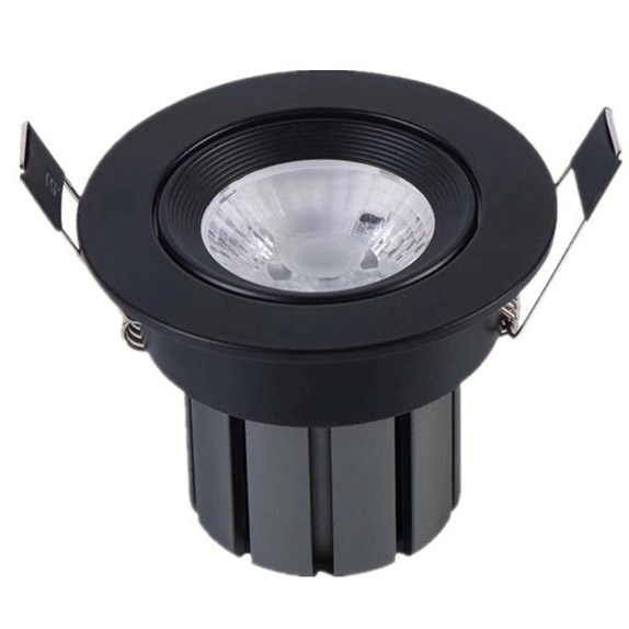 2.83in 5/7/10/12W LED COB Ceiling Light - Flush Mount LED Downlight-1600LM-10/23/36°Light speed angle 2.83in 5/7/10/12W LED COB Ceiling Light - Flush Mount LED Downlight-1600LM-10/23/36°Light speed angle